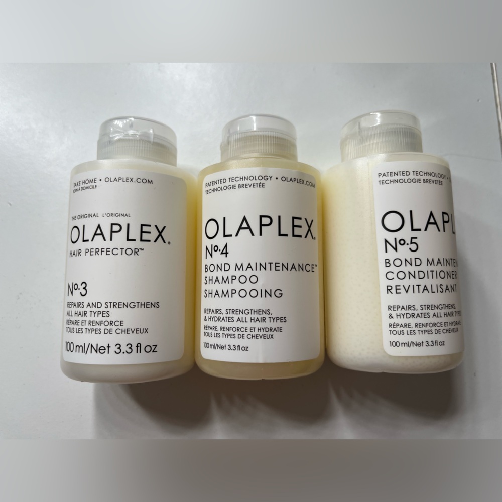 OLAPLEX Hair Essentials Trio - White and Red